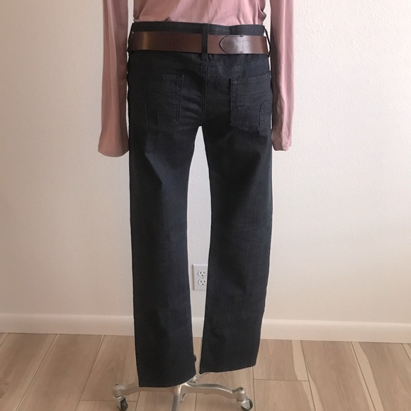 TRIARCHY 🌺 Black Women’s Long jeans SZ: 29X33 - Picture 5 of 11